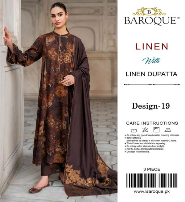 BAROQUE  Lawn 3PC/#102