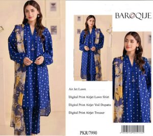 BAROQUE  Lawn 3PC/#104